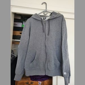 Gray Zip Up Hoodie